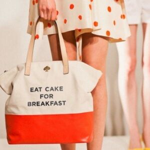 Kate Spade Eat Cake for Breakfast Tote